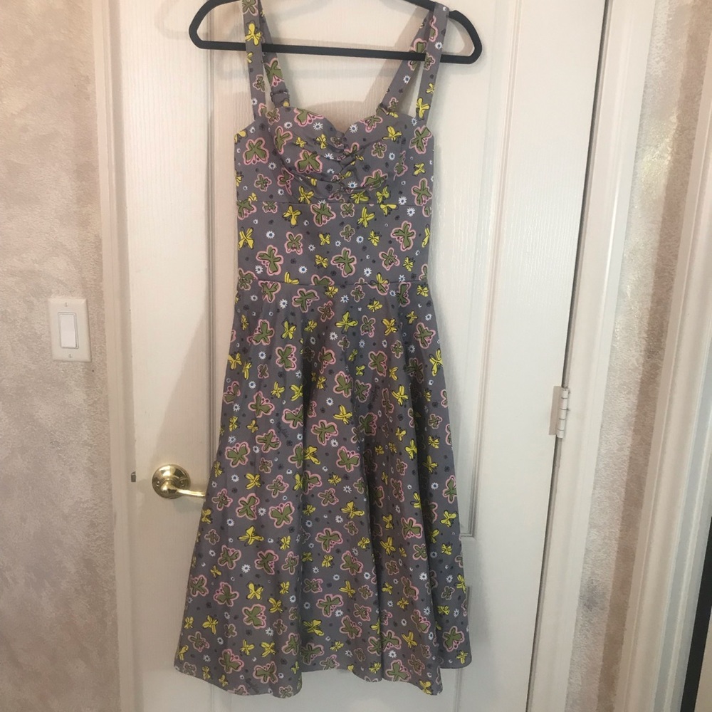 Pinup girl Mary Blair butterfly Nancy dress - Picture 2 of 7